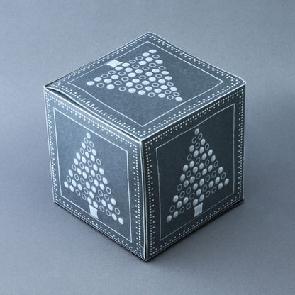Christmas Cube Box A4 Groovi Tem-plate