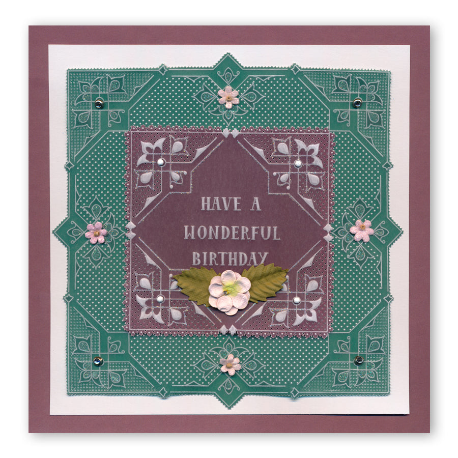 Brad Corners Groovi Border Plate Set