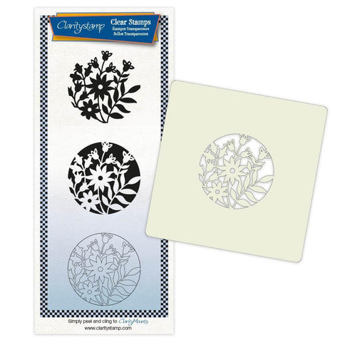 Camomile & Friends - Three Way Overlay A5 Slim Stamp, Mask & Stencil Set