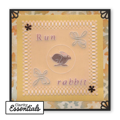 Calligraphy Alphabet A4 Plate Mate for A5 Groovi Plates