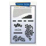 Calm - Grunge Elements A5 Stamp Set