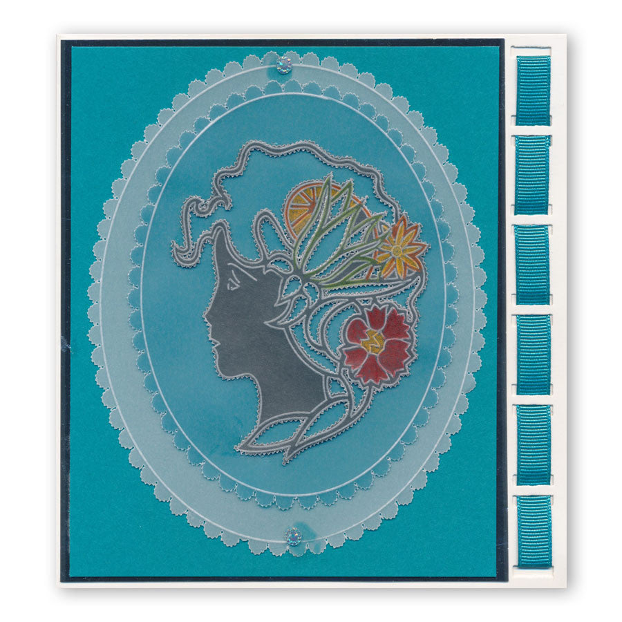 Cameo Ladies A6 Square Groovi Plate Collection