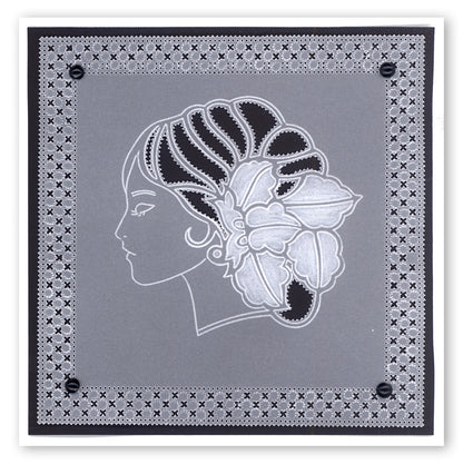 Ivy Cameo A6 Square Groovi Plate