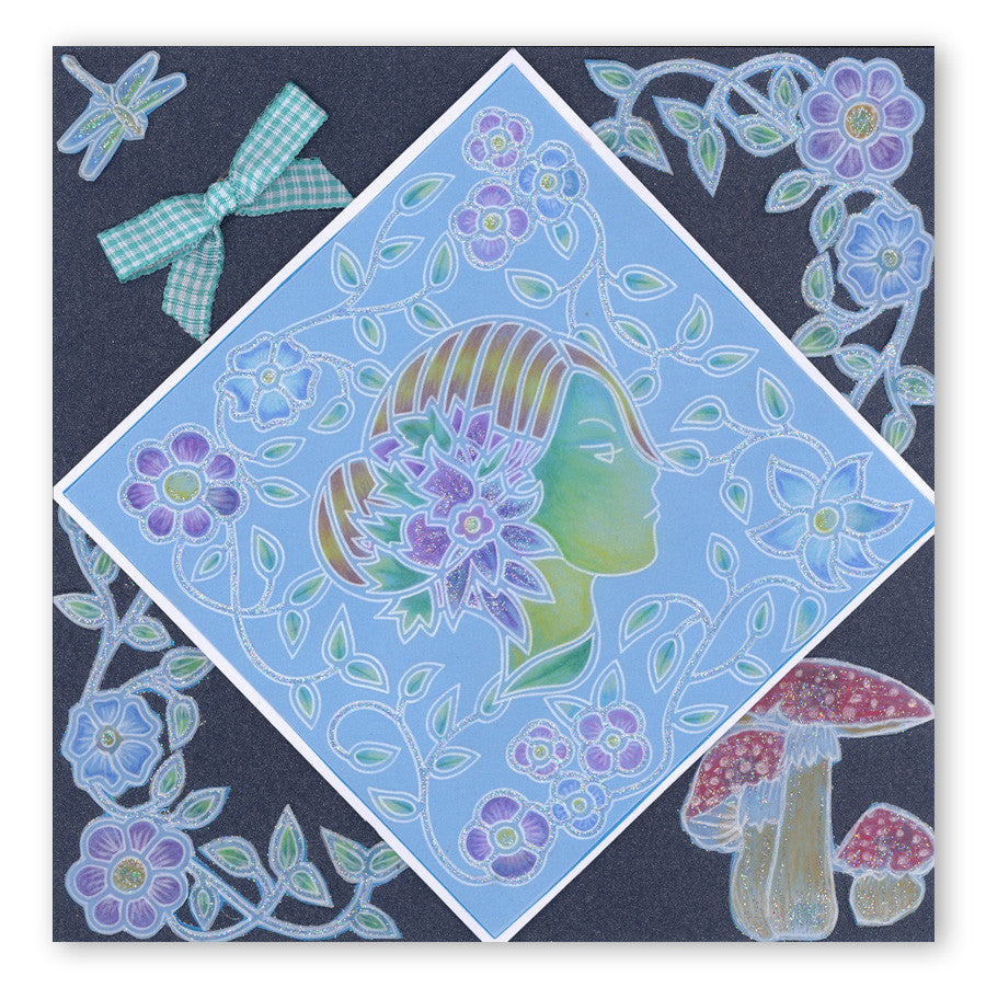 Fleur Cameo A6 Square Groovi Plate