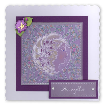 Cameo Ladies A6 Square Groovi Plate Collection