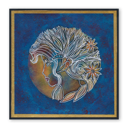 Cameo Ladies 7" x 7" Stencil Collection