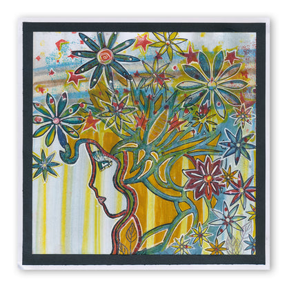 Cameo Ladies 7" x 7" Stencil Collection