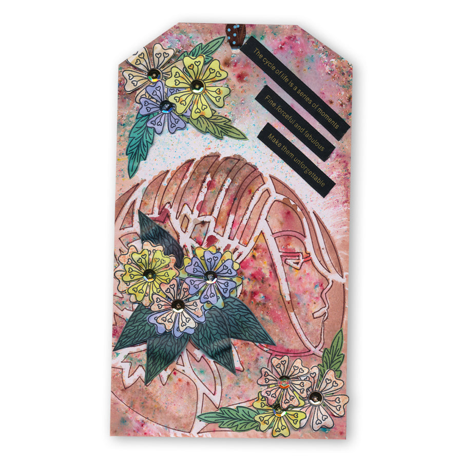 Cameo Ladies 7" x 7" Stencil Collection