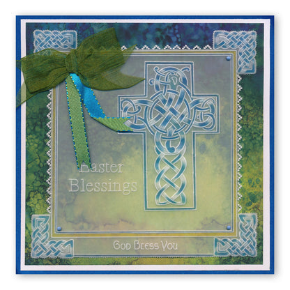 Celtic Patterns A5 Square Groovi Plate