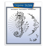Cherry's Seahorse & Coral Flourish A5 Square Stamp Set