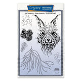 Cherry's Mythical Hare A5 Stamp & Mask Set