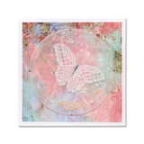 Cherry's Butterfly & Floral Flourish A5 Square Groovi Plate
