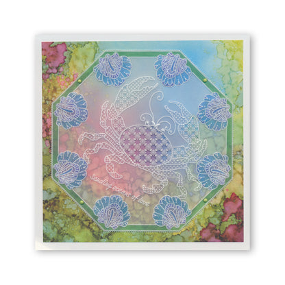 CLEARANCE Under the Sea - Crab A5 Square Groovi Plate