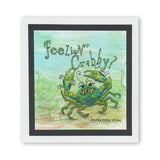 Cherry's Under the Sea - Crab A5 Square Stamp Set