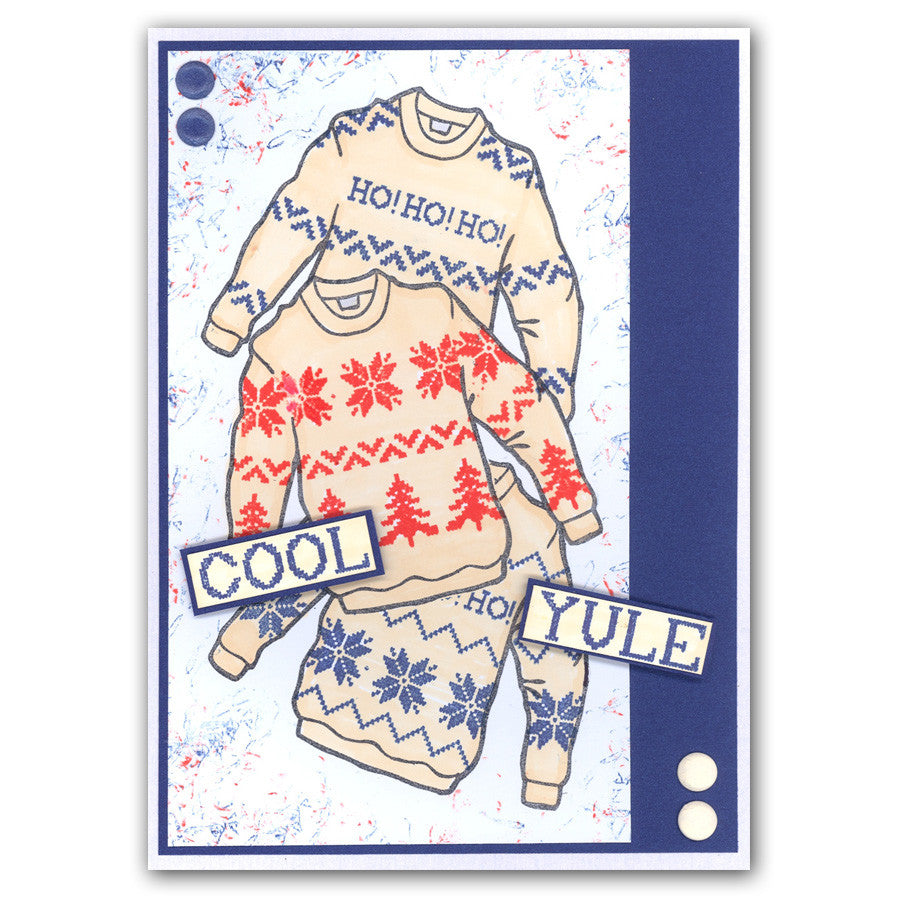 Jim's Christmas Jumper A5 Stamp & Mask Set