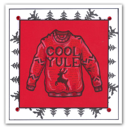 Jim's Christmas Jumper A5 Stamp & Mask Set