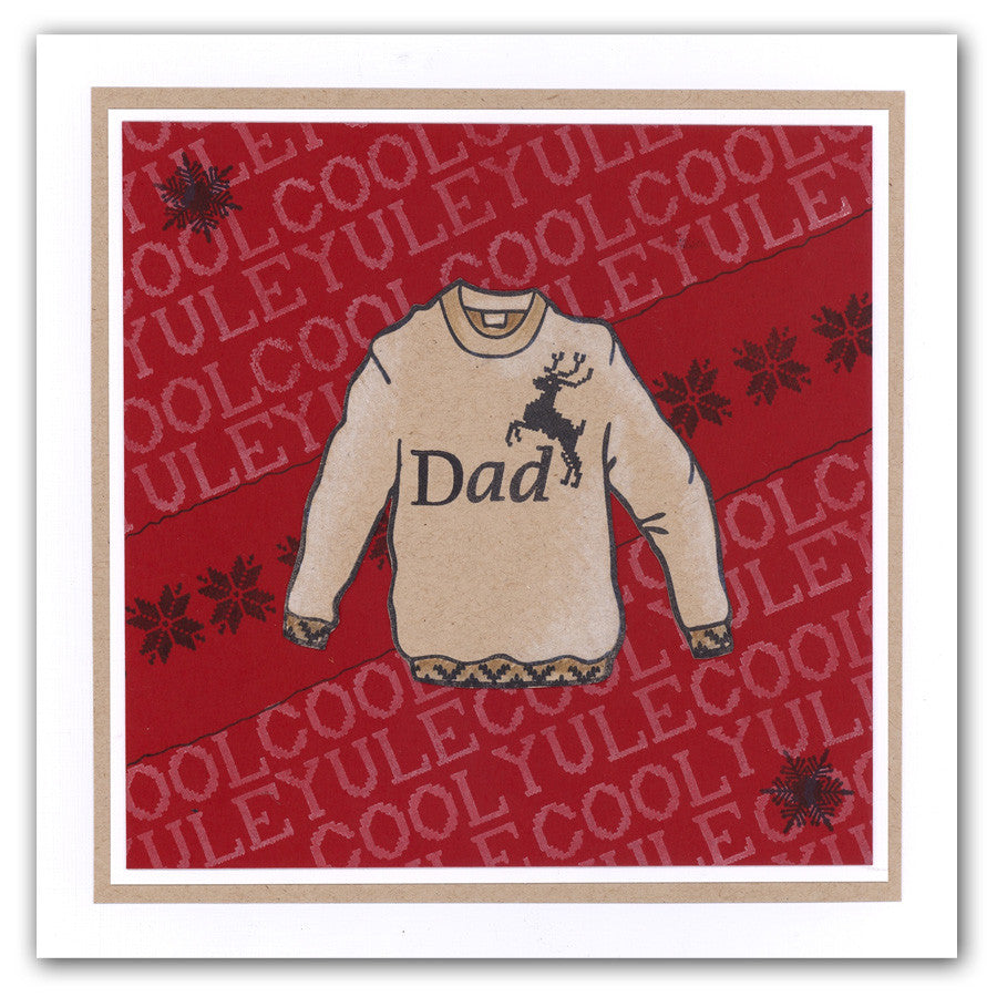 Jim's Christmas Jumper A5 Stamp & Mask Set