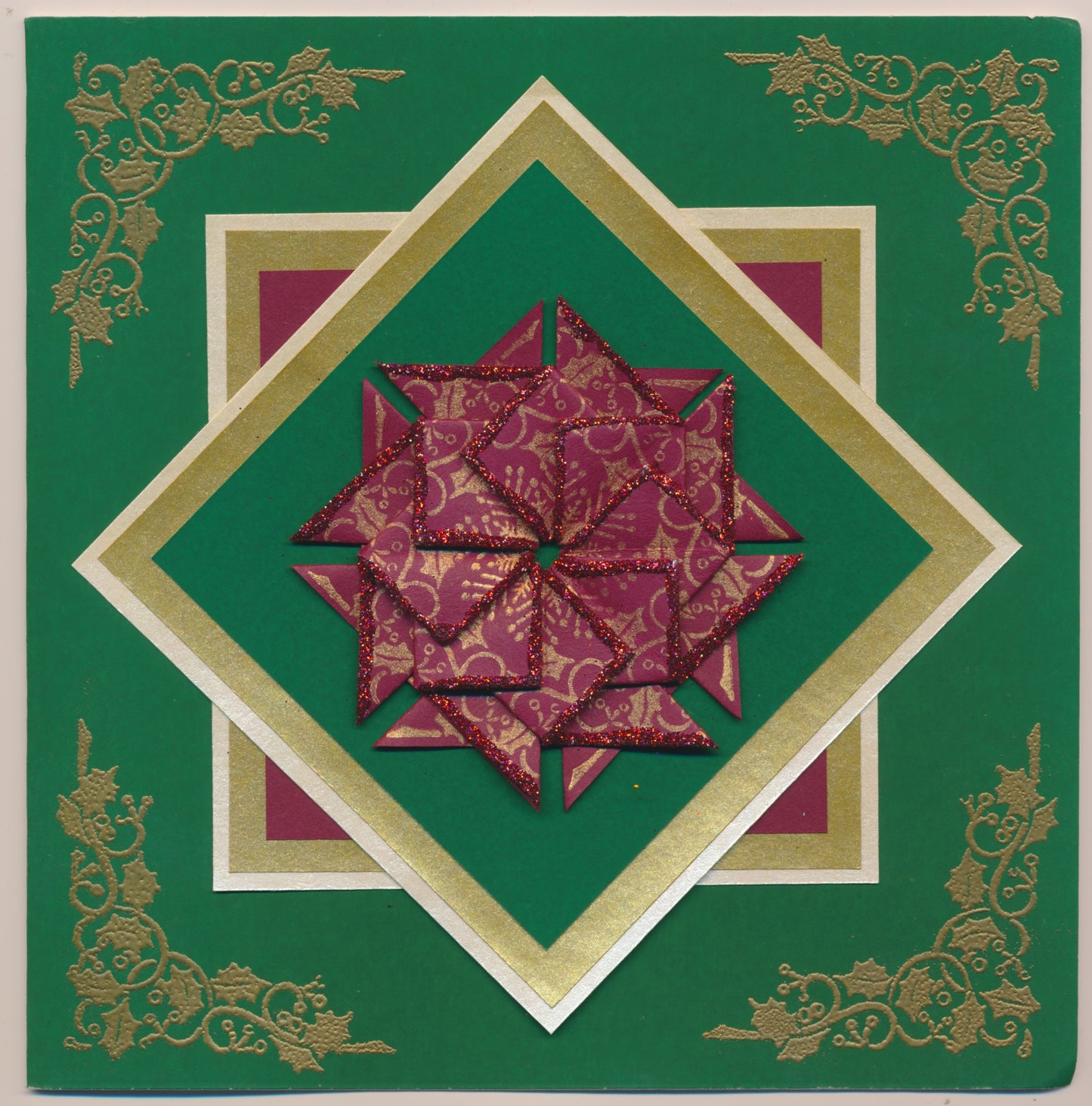 Christmas Corners A7 Stamp Set