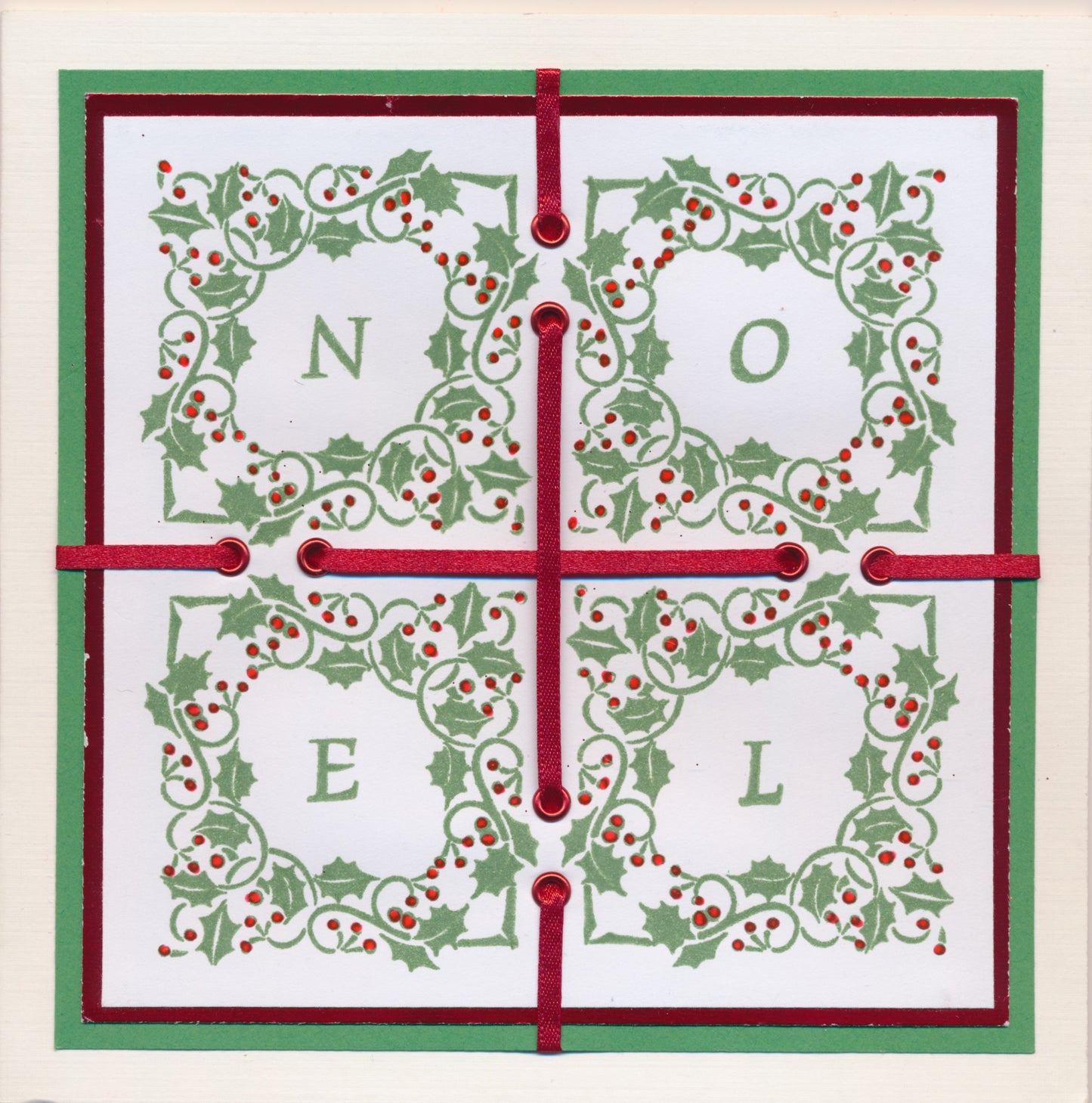 Christmas Corners A7 Stamp Set