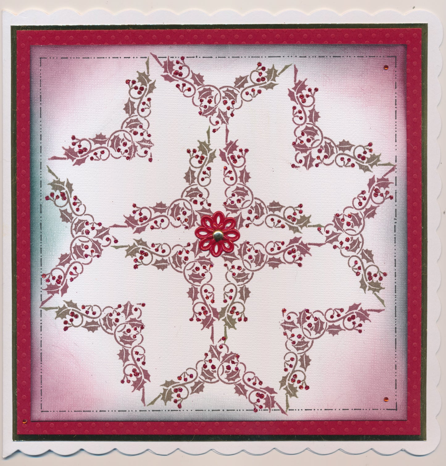 Christmas Corners A7 Stamp Set