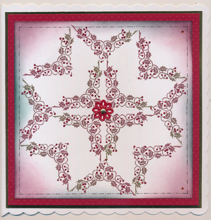 Christmas Corners A7 Stamp Set