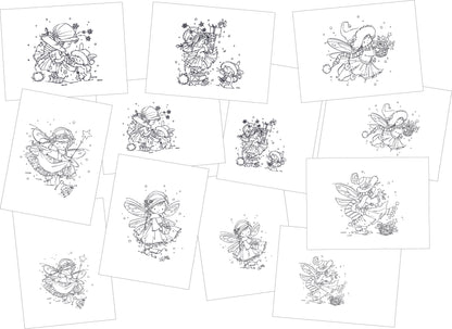 Poppets Postcards - Christmas