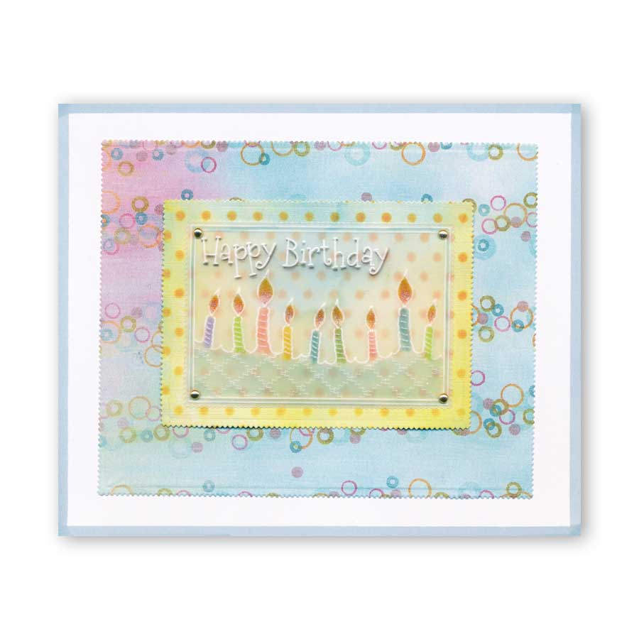 Bell Baubles A6 Square Groovi Baby Plate