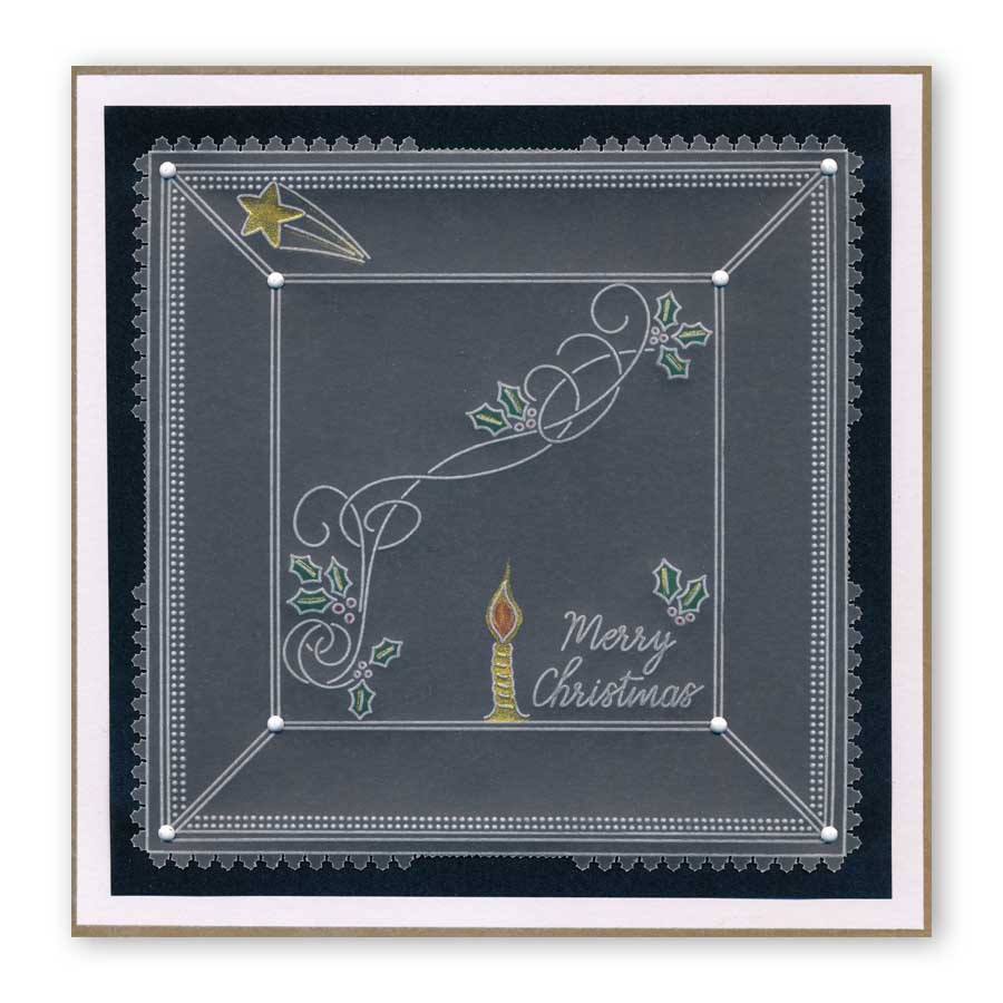 Bell Baubles A6 Square Groovi Baby Plate