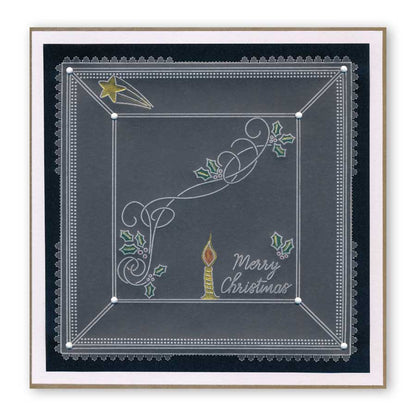 Bell Baubles A6 Square Groovi Baby Plate