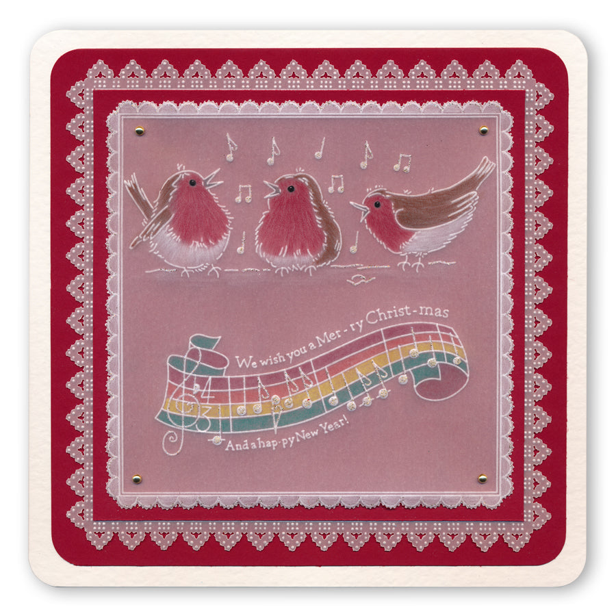 Christmas Carols Bundle A5 Square Groovi Plate Set