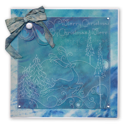 Jingle Bells A5 Square Groovi Plate