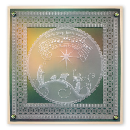 Christmas Carols Bundle A5 Square Groovi Plate Set