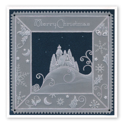 Christmas Carols Bundle A5 Square Groovi Plate Set