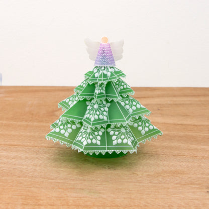 Christmas Tree A4 Groovi Tem-plate