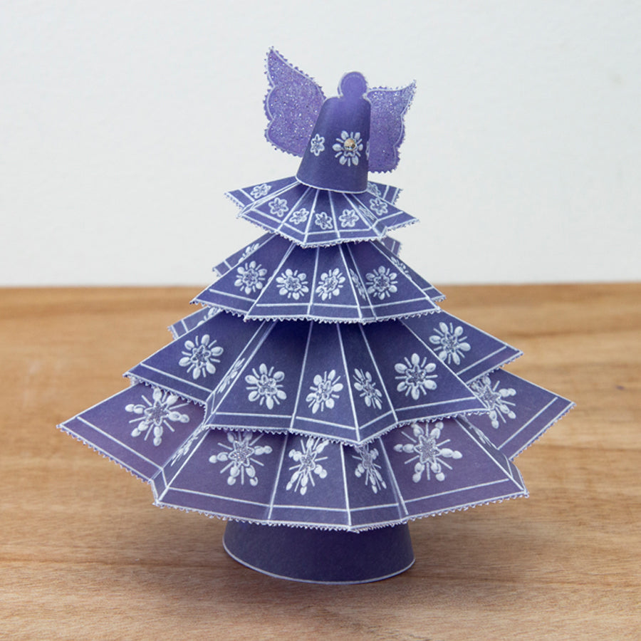 Christmas Tree A4 Groovi Tem-plate