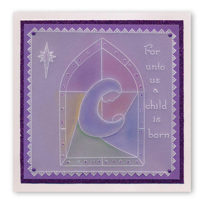 Madonna Window A5 Square Groovi Plate