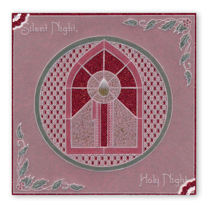 Candle Window A5 Square Groovi Plate