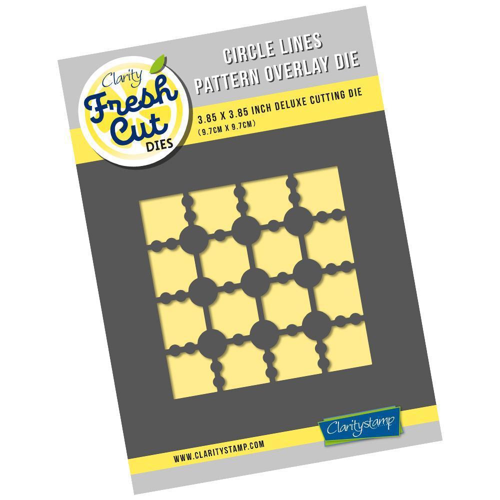 Circle Lines Pattern Overlay - Aperture Clarity Fresh Cut Die