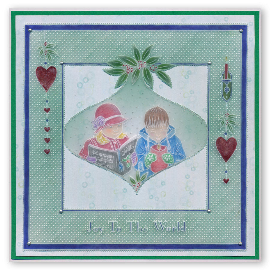 Jayne's Postcard Framer A5 Groovi Plate