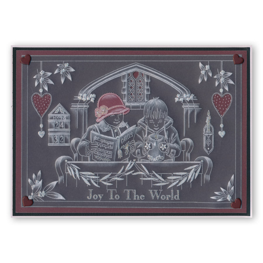 Jayne's Postcard Framer A5 Groovi Plate