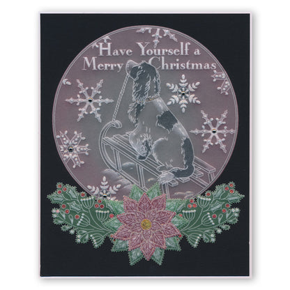 Jayne's Letter to Santa A5 Groovi Plate