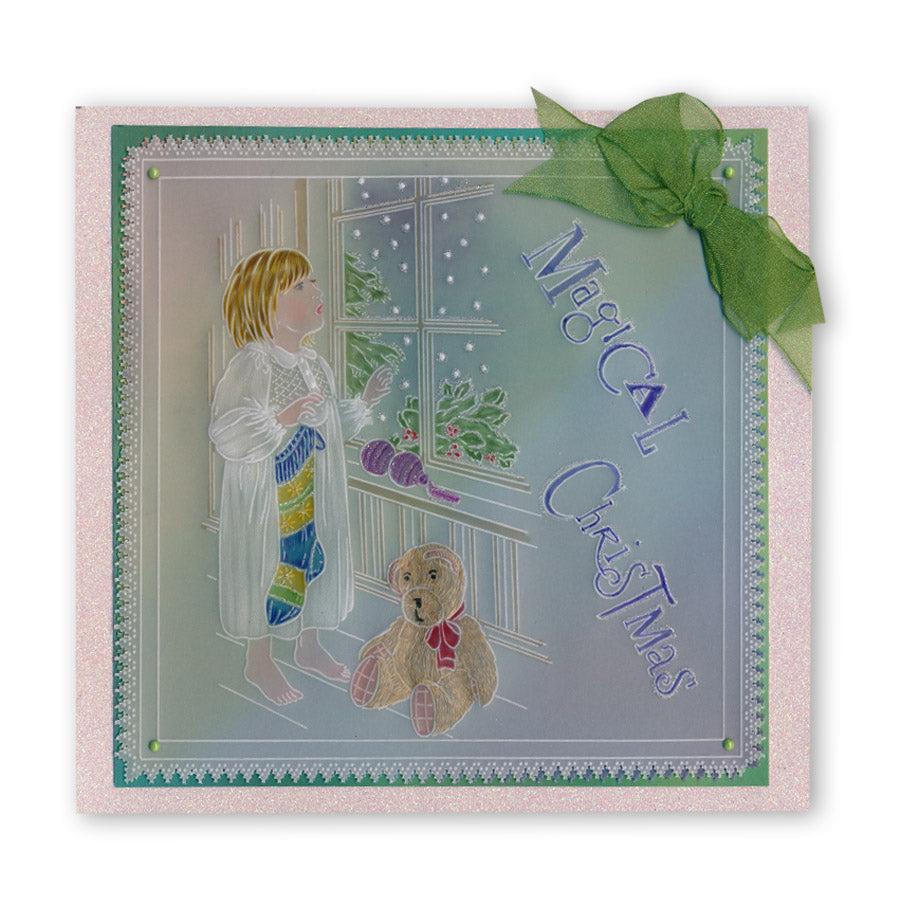 Jayne's Christmas Eve A5 Groovi Plate