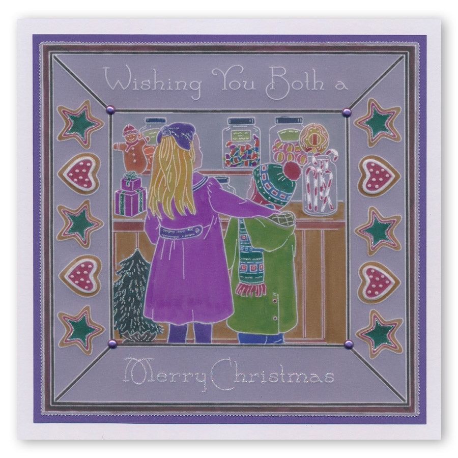 Jayne's Sweet Shop A5 Groovi Plate