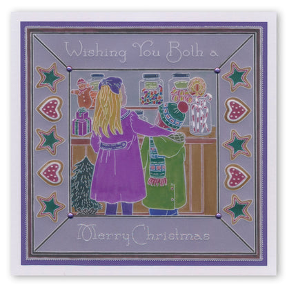 Jayne's Sweet Shop A5 Groovi Plate