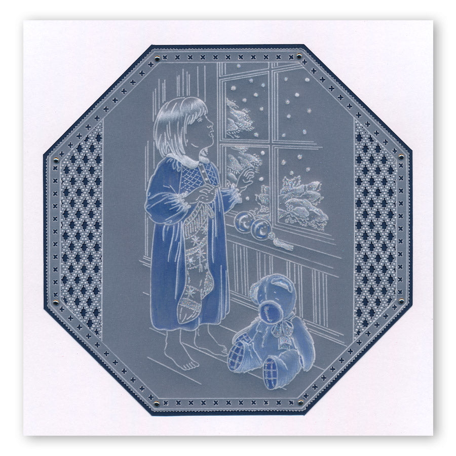 Jayne's Christmas Eve A5 Groovi Plate