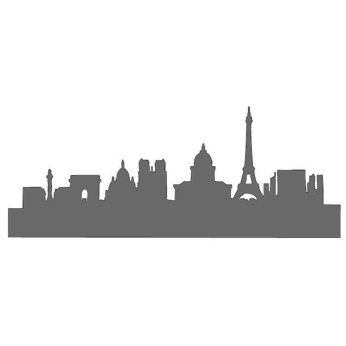 Paris Skyline A5 Mask