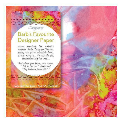 Barb's Favourite Waimea Falls x10 Designer Paper Pack 8" x 8"