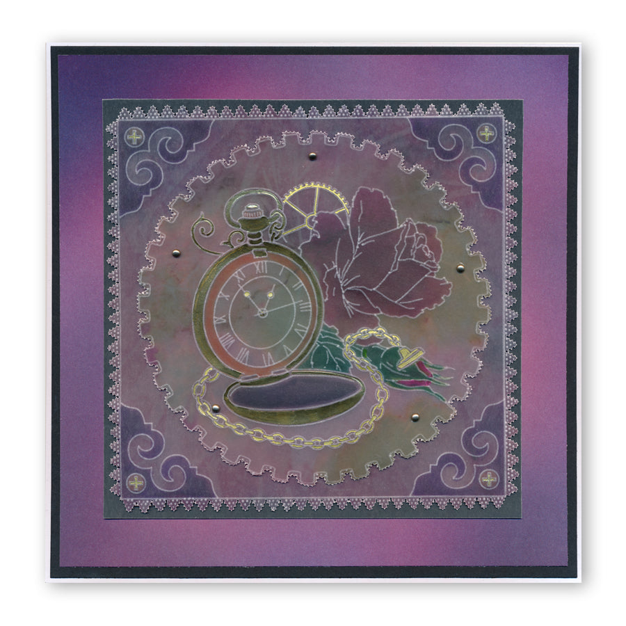 Cogs A5 Square Groovi Plate