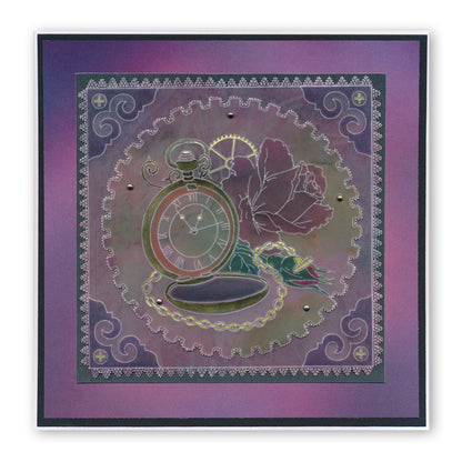 Cogs A5 Square Groovi Plate