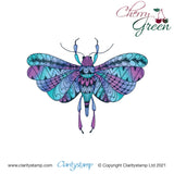 Cherry's Funky Bugs A5 Square Stamp, Mask, Stencil & Stampboard Shapes Collection
